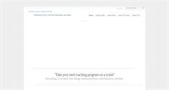 Desktop Screenshot of coachingcruises.com